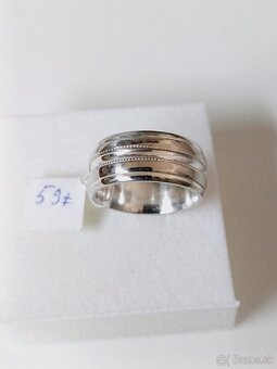 Krasne strieborne prstene - 12