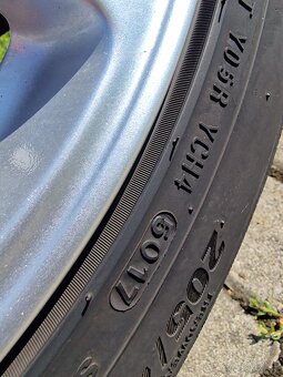 Audi R16 disky 7J ET31 + pneu 205/45 r16 - 12