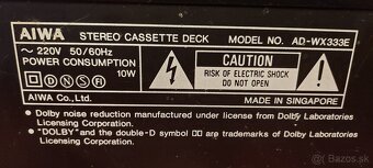 Predám double deck Sony, JVC, Aiwa a Universum - 12