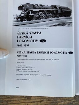 3x Kniha - Česká stavba parních lokomotiv 1-3 díl. - 12