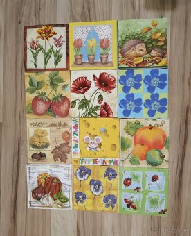 Sady servítok na tvorenie - 12