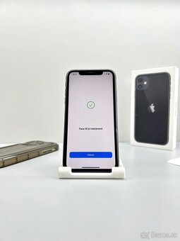 iPhone 11 BLACK NOVÁ BATÉRIA 100% + PRÍSLUŠENSTVO - 12
