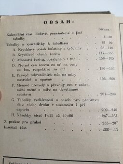 Kalendář a tabulky pro dřevařské hospodářství 1939--Rok vydá - 12