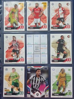 Fotbalove karticky TOPPS, Panini, cast 2/2 - 12