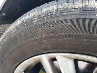 na predaj 17 palcové kolesá 5x108, obuté zimné 235/55 R 17 - 12