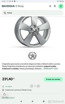 ŠKODA Karoq 17"5x112 ET 45 Letná sada - 12