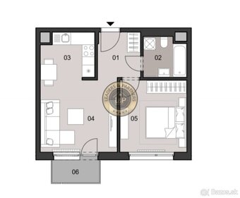 2-izb. byt v novostavbe na prenájom | OVOCNÉ SADY, BA II - 12