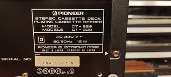 Predám deck Wega, Pioneer a Akai - 12