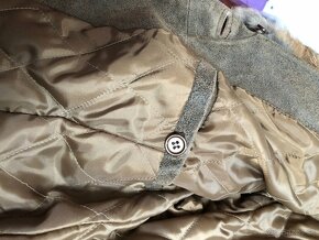 Hnedý kabát z pravej kože (36) - 12