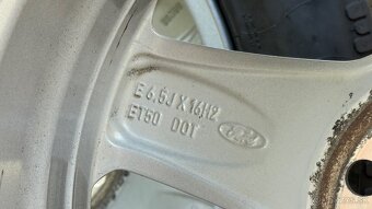 Hliníkové disky Ford 16” + zimné pneumatiky - 12