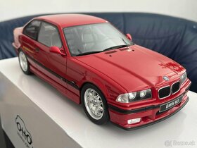 1:12 BMW M3 3.2 (E36) Červená - OttOmobile Limited Edition - 12