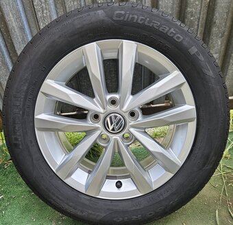 Originálne hliníkové disky VW - 5x112 r16 - 12