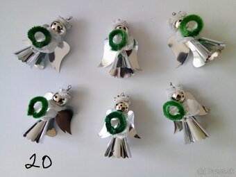 Staré, vánoční ozdoby, různé i novější - vianočné ozdoby - 12