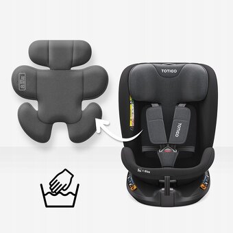 Nová autosedačka 40-150cm, ISOFIX I-size... - 12