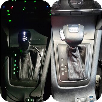 Podsvietena DSG hlavica LED hlavica volič prevodovky - 12