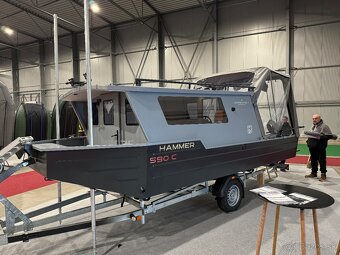 Rybárská loď hliníková HAMMER 590 C, nová - 12
