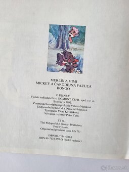 Walt Disney 3v1 - Mickey a čarodejná fazuľa, Bongo, Merlin a - 12