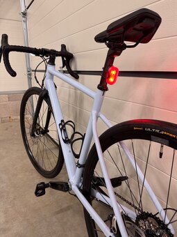 Cestný bicykel EDR AF Microshift Sword 2x10r svetlomodrý - 12