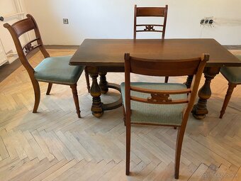 Starožitný jedálenský set v TOP stave - 12