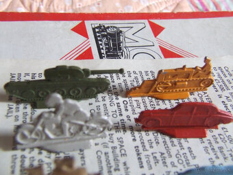 Stará hra MONOPOLY  50 roky. bez hracej dosky - 12