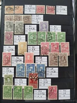 staré Rakúsko - zbierka známok v albume - 12