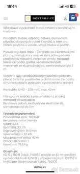 Tlakova cisticka Rothenberger HD 19/180 B - 12