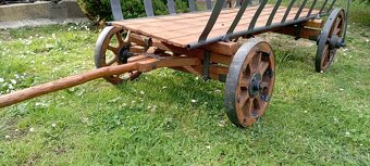 Starý drevený voz - rebriňak - 12