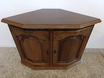 Rustikálna komoda, nábytok z masívu - 12