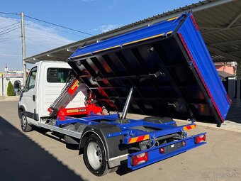 IVECO DAILY TROJSTRANNÝ SKLÁPAČ + HYDRAULICKÁ RUKA do 3,5t - 12