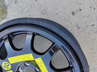 Predám rezervné koleso dojazdové 5x112 r19 , 5x112r16 - 12