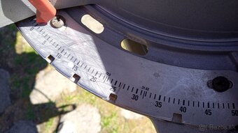 pokosová píla DEWALT DW718 - QS a stôl DE7023 - 12