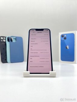 iPhone 13 128GB BLUE TOP STAV ORIGINÁL - 12