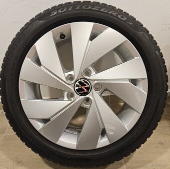 Špičková, orig. zimná sada VW - 5x112 r17 + 205/50 r17 - 12