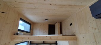 Predávame nový dizajnový Tiny House so saunou na prívese - 12