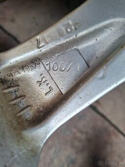 Predám hlinikové disky Reanault/Dacia-R15 --4x100 - 12