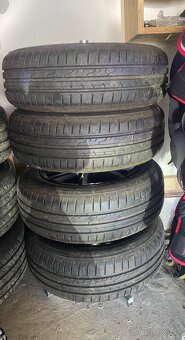 Ponúkam letné pneu DANLOP na diskoch MAK - 12