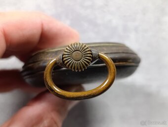 Obrovské 67mm, 200g kapesní hodinky REGULATEUR na díly - 12