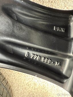 ORIGINAL BMW X5/X6 5x120 R20 DISKY DVOJROZMER ZIMA - 12