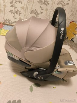 Predám komplet set CYBEX BALIOS S LUX Almond Beige - 12
