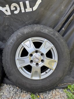 Kolesá DEZENT Van 6x130 ET62 + zimné pneu 225/75 r16 C - 12
