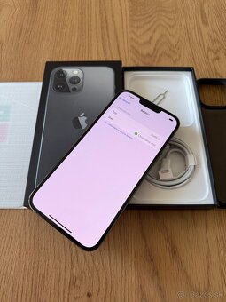 iPhone 13 Pro Max 128 gb Graphite v záruke + príslušenstvo - 12