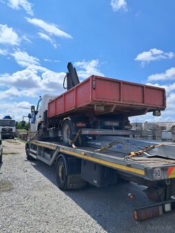 Odtahova sluzba,prevoz strojov a techniky, hydraulicka ruka. - 12