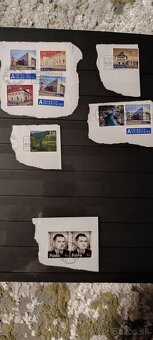 Poštove známky na obalkach - 12