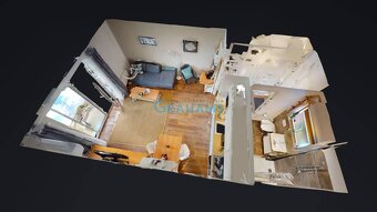 3D, prenájom 1izb. bytu s balkónom, Bystrická ulica, Devínsk - 12