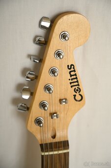Elektrická gitara - Collins stratocaster - Korea - 24# - 12