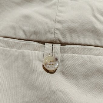 Hugo Boss béžové plátené nohavice chino pants W34 L32 - 12