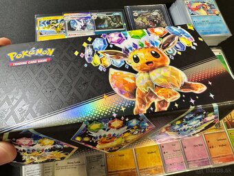 Pokemón MEGA balík B: 100ks kariet v obaloch s EX a darčeky - 12