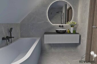 NEW LIVING - novostavba 3i byt, 2x parking a pozemok, Záhrad - 12