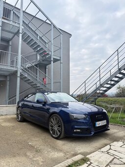 Audi A5 sportback 3.0 TDI quattro sline modra perleť - 12