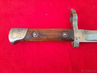 Bodák Mannlicher 1895 poddôstojník ČSR,bodák pre mužstvo. - 12